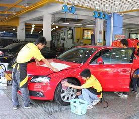 新格汽車美容加盟圖片 加盟店裝修圖